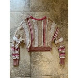 Free people show me love pullover sweater